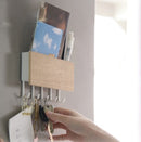 Nail-free key storage rack