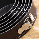 Nonstick Round Live Bottom Cake Pan Set with Buckle (3 pieces)