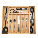 Bamboo  Expandable Utensil Drawer Organizer