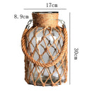 Rustic Hanging Mason Nautical Jar