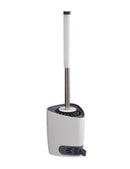 Long handle silicone toilet brush