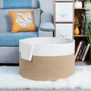 Cotton rope storage basket