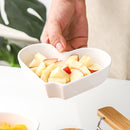 Appetizer Serving Tray with Wooden Holder