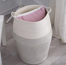Cross-border cotton rope woven basket simple for dirty clothes