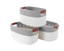 Square Cotton Rope Storage Basket