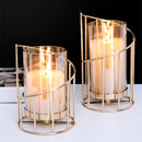 luxury high-end wrought iron candle holder