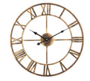 Wrought iron wall roman clock 18"/ 24"