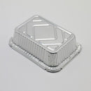 Rectangular Disposable Aluminum Foil Barbecue Box