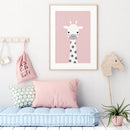 Simple cartoon canvas painting