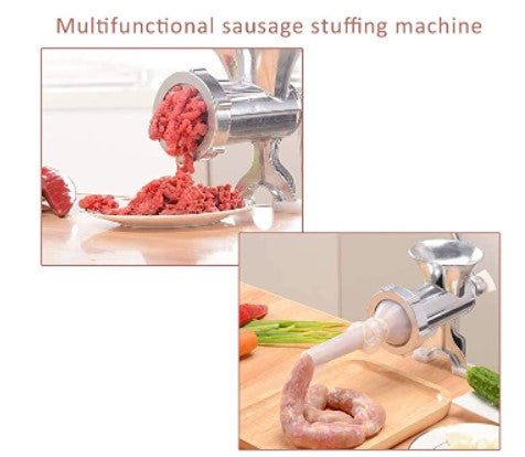 Household multi-function manual meat grinder