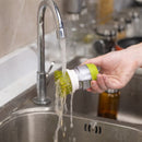 Household kitchen pot brush (degreasing and descaling)