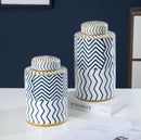 Modern minimalist ceramic vase (2 pieces)