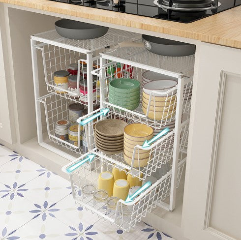 Two and three-layer storage rack