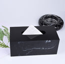 Nordic creative marble tissue box