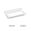 White Melamine Plate