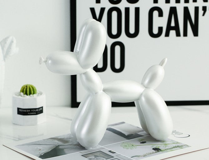 Balloon Dog Sculpture Modern Home Decor