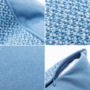 Cotton linen cushion cover solid color