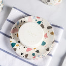 Ceramic Bathroom Accessory Set (4 Pcs)