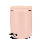 Stainless steel pedal round trash with cover