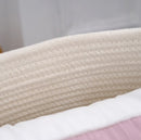 Cross-border cotton rope woven basket simple for dirty clothes