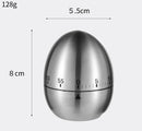 Stainless Steel Mechanical Kitchen Timer