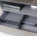 Clear drawer divider storage