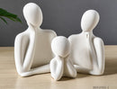 Nordic minimalist abstract figure ceramic decoration