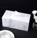 Nordic creative marble tissue box