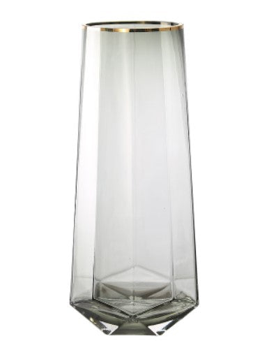 Stained Glass Vase Transparent