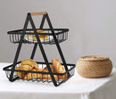 2 Tier Kitchen Fruit Basket