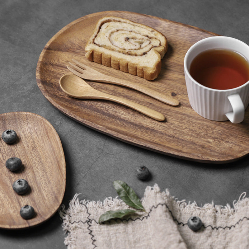 Dishes Dessert Plates Whole Wood