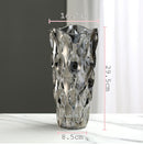 Luxury thickened glass vase decorative