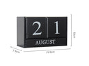 Creative Wooden Calendar Desk