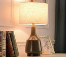 American ceramic bedroom bedside table lamp