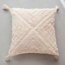 Ethnic style quilted tassel pillowcase (45*45)