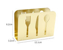 Metal napkin holder for kitchen