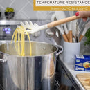 10-Piece Wooden Handle Silicone Kitchen Utensil Set