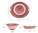 Collapsible Colanders with Handles