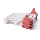 Stackable Transparent White Clothes Shirt Storage Folders Board Closet Organizer Laundry Folding Boards Anti-Wrinkle Clothes Storage Holders