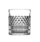 Crystal whiskey glass set