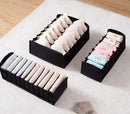 Compartment Storage Organizer Box for fabric underwear (3 pieces)