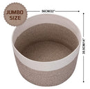 Cotton rope storage basket