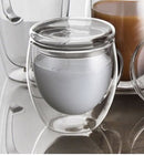 Double Layer Glass Mug
