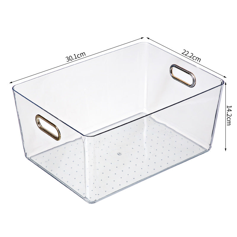 Storage containers with built-in handle