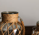 Rustic Hanging Mason Nautical Jar