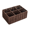 Six square grid Sundries organizer box (26*17*10cm)