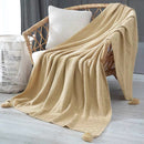 Nordic style sofa blanket blanket office nap shawl blanket knitted wool blanket leisure air conditioning blanket