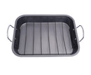 Baking tray with handle.