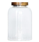 Glass storage jars