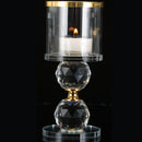 Crystal candle holder